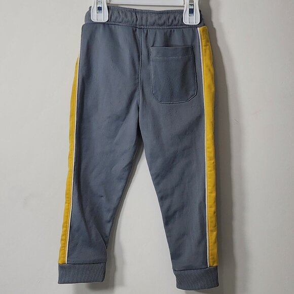 Falls Creek Sweatpants/Joggers With Yellow pinstripe Size 3T - Picture 2 of 4